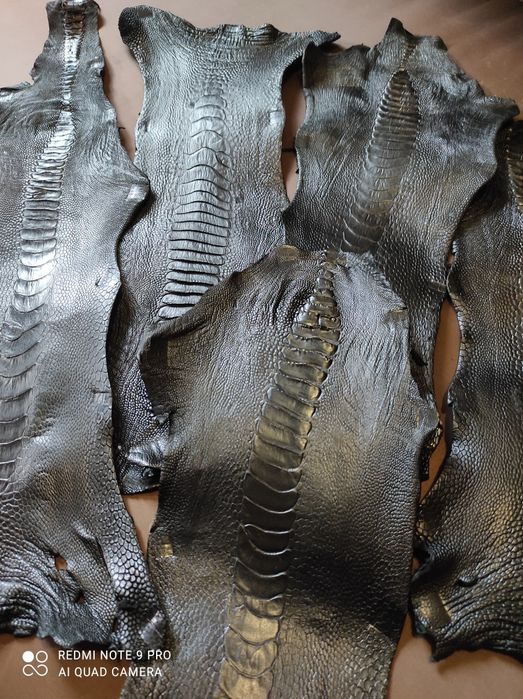 Кожа лап страуса