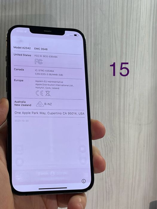 Дисплей iPhone 12 Pro Max екран розборка оригинал оригінальний донор