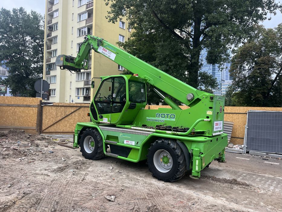 Wynajem ładowarek teleskopowych MERLO