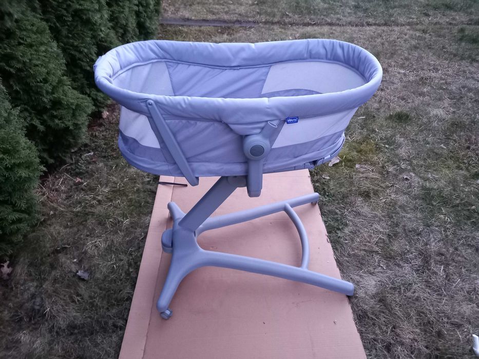 CHICCO BABY HUG Air 4w1 STONE + pokrowiec + tacka + materac