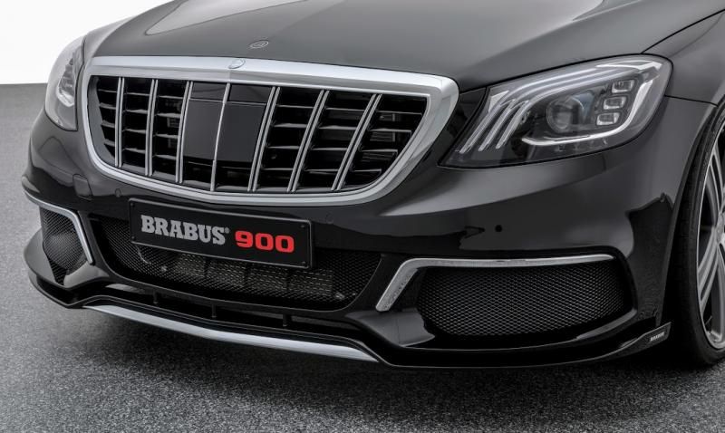 Решітка радіатора Mercedes S222 Brabus Стиль