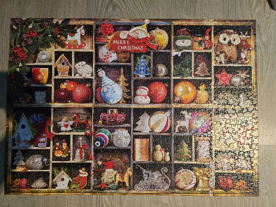Eurographics, Christmas Ornaments, puzzle, 1000 elementów