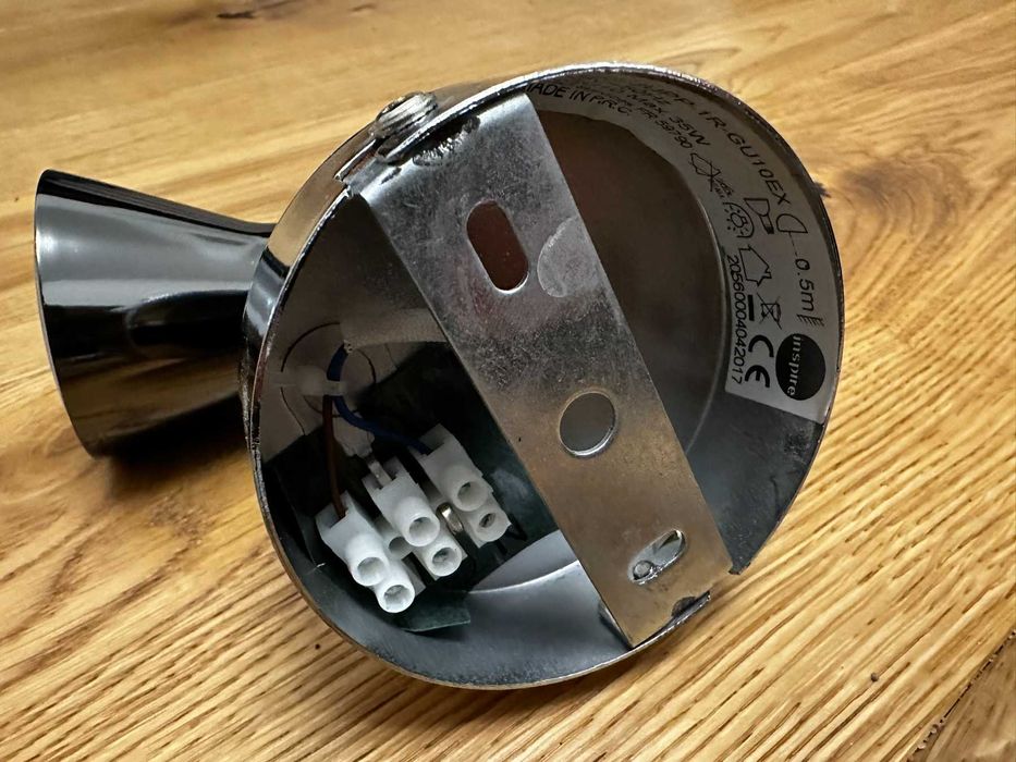 Lampa Inspire Jupp, Ścienna, Reflektor z gwintem: GU10