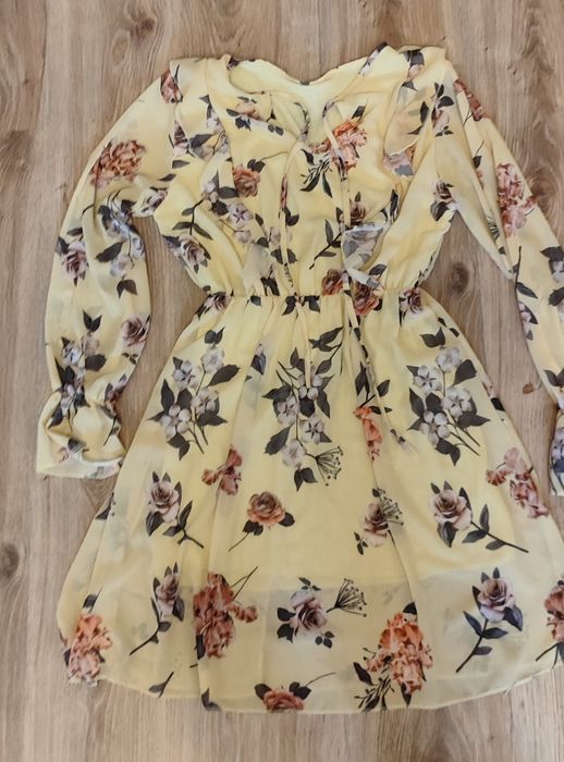 Sukienka rozmar L,  lekka stan bardzo dobry