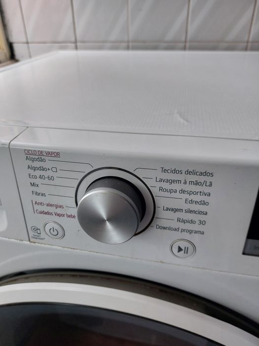 Máquina de Lavar Roupa Lg, 9kgr 1400rpm