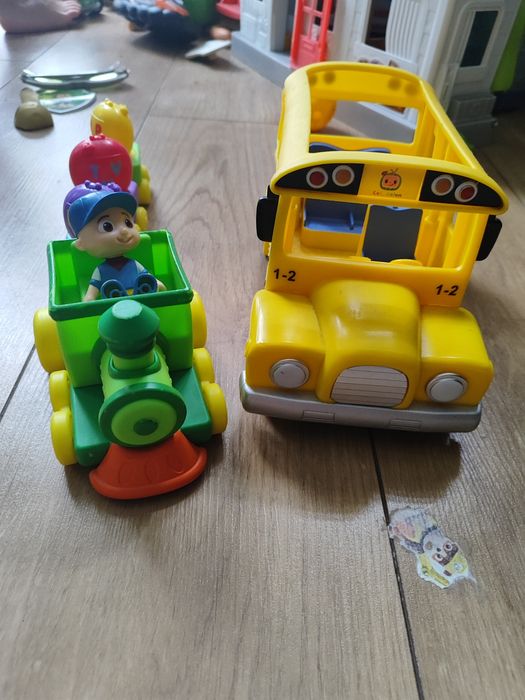Cocomelon JJ pociąg autobus koła autobusu zabawka