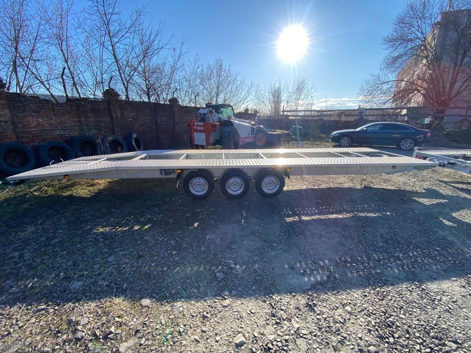 Причіп лафета 8,5 метра на 3,5 тонн
