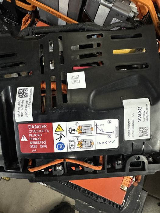 Батарея на запчасти e-golf 24kl