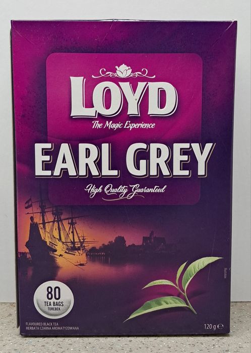 Herbata Loyd Earl Grey 80 torebek.