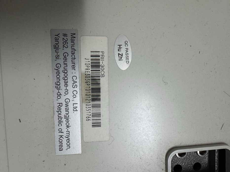 Balança de precisão para cozinha/restaurante.