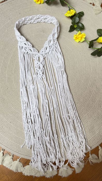 Wianek z makramy. Handmade