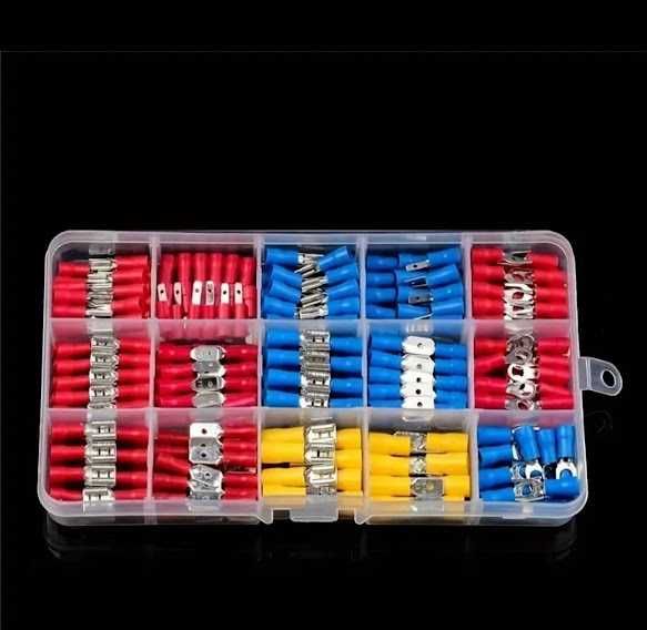 Набір ізоляційних конекторів для електропроводів, клеми 280 шт.