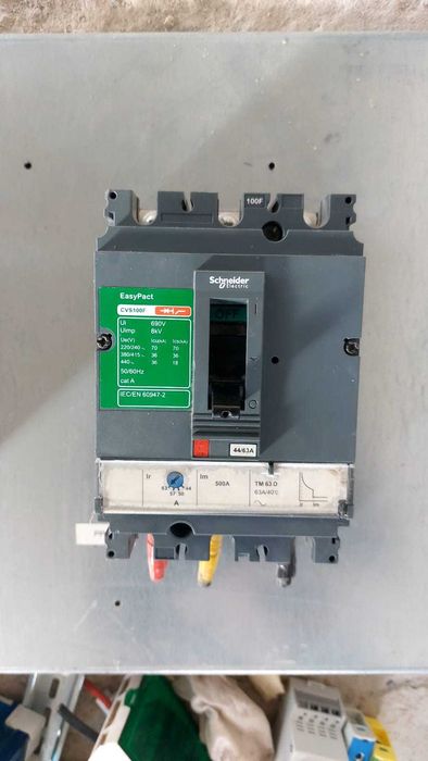 Wyłącznik Mocy 63A 3P 36KA EASYPACT schneider