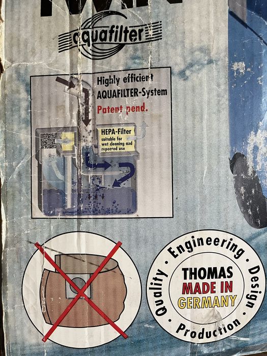 немецкий оригинал моющий пылесос Thomas twin