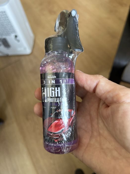 Spray de revestimento cerâmico para carro 3 em 1