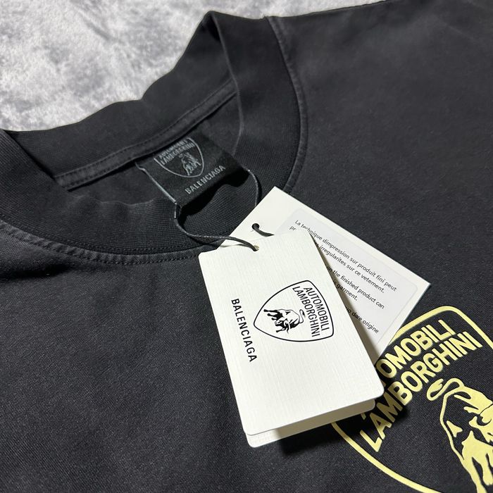 Футболка Balenciaga & Lamborghini S L