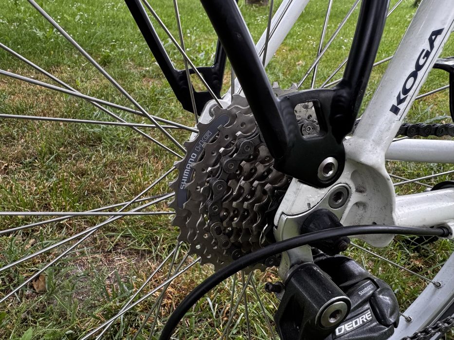 Trekkingowa Koga Confidence, Shimano Deore, Alu, Amor, Prądnica I INNE