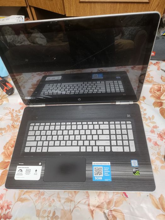 HP 17.3" Touch / i7-7700 / GTX 960 4GB – Несправний