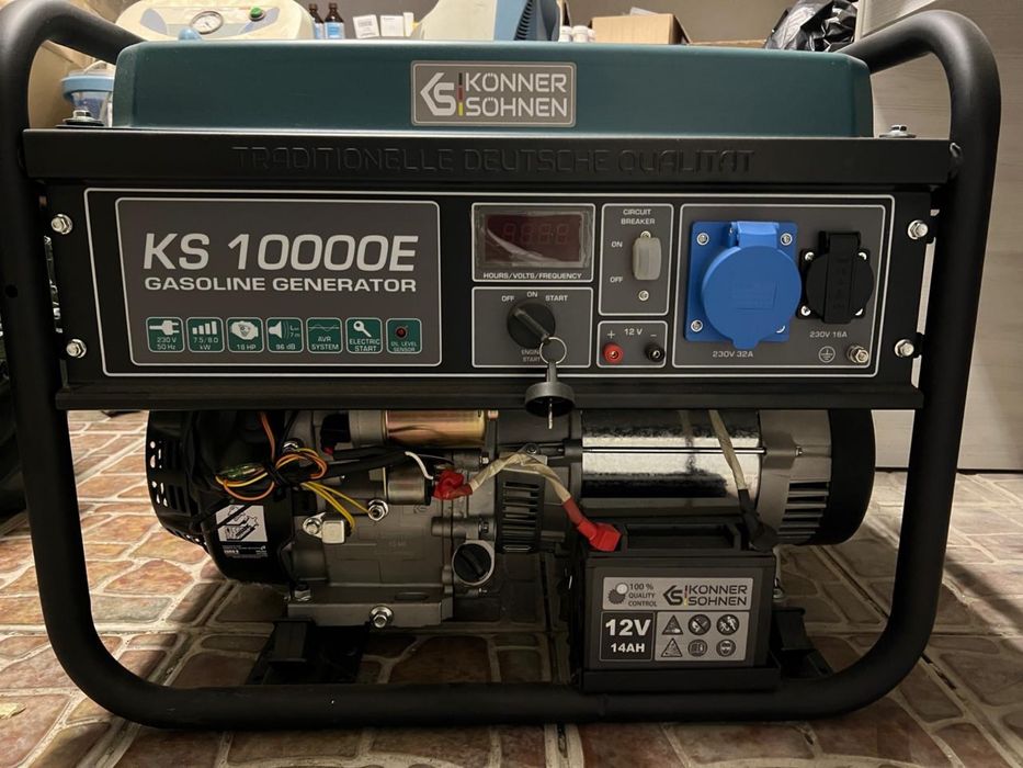 Продам генератор konner&sohnen ks10000e