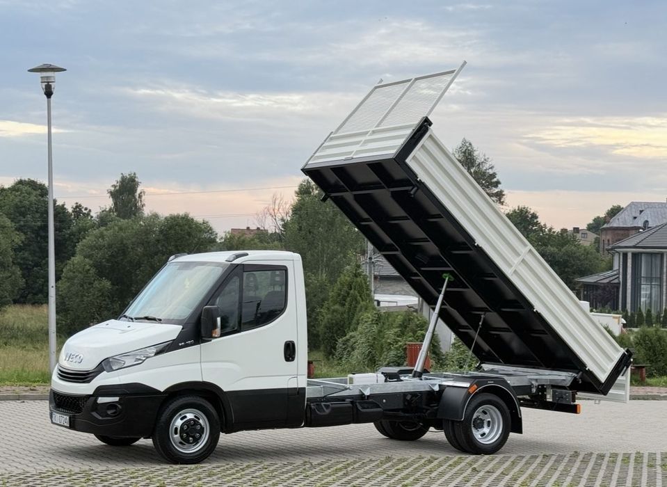 Iveco DAILY 35-180 3.0 HPI 180KM WYWROTKA 3-stronna RESOR+PODUSZKA! KLIMATYZACJA ! ZERO KOROZJI!