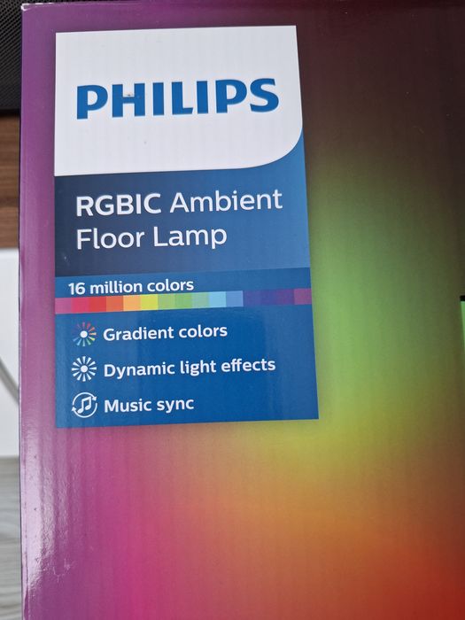 Lampa podłogowa led Philips RGB 142 cm