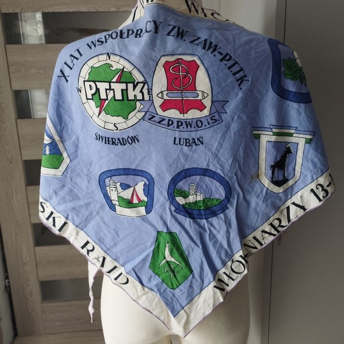 Chusta 60 lat zw zaw. Włókniarzy pttk luban Świeradów 1968 r