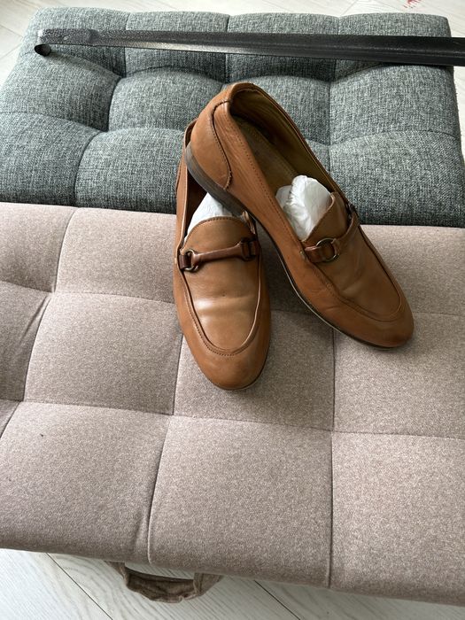 Лофери жіночі шкіряни