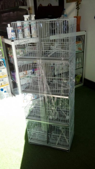 Gaiolas / Viveiros quadruplos