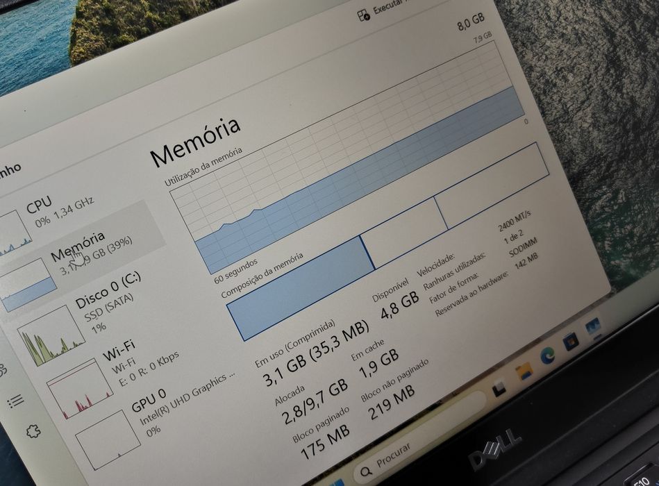 Portátil DELL Latitude 5490 14" i5 8Th 16GB RAM 256GB NVME