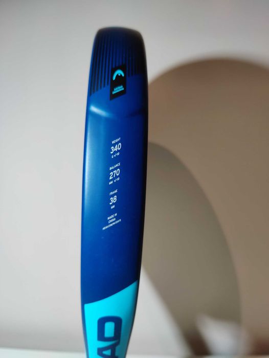 Raquete Padel Head Zephyr + Bolsa Original + Punho Hesacore Bullpadel