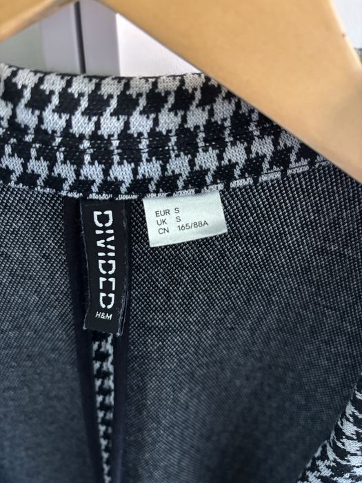 Narzutka/ kardigan H&M pepitka r. S