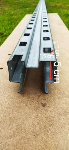 Ceownik profil stalowy 7 metrów Fotowoltaika Konstrukcja 30zł M/B