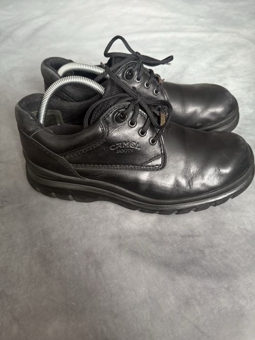 Buty oksfordy pantofle gore tex Camel Boots skórzane