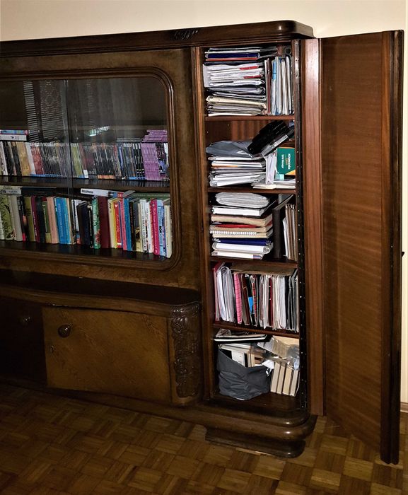 biblioteka, biurko , kompletny gabinet   lata ok 1915
