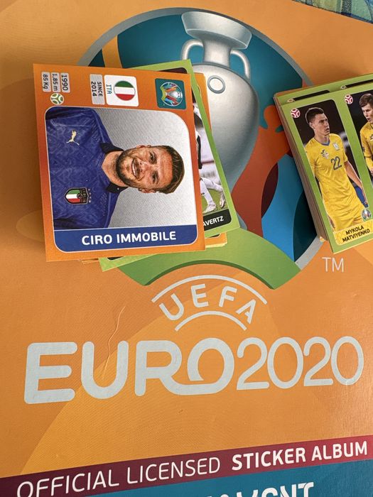 Coleção Caderneta Euro2020