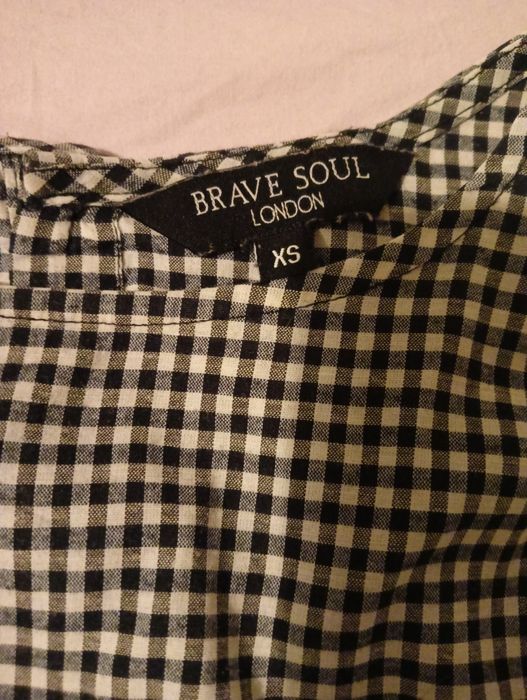 Sukienka damska w kratkę Brave soul