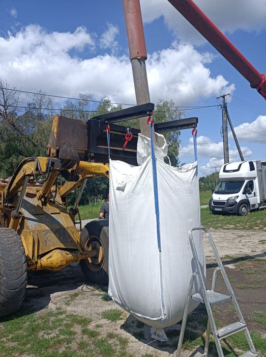 Uchwyt Chwytak do big bagów transporter podnośnik ładowacz przenośnik czerpak zawiesie do worków