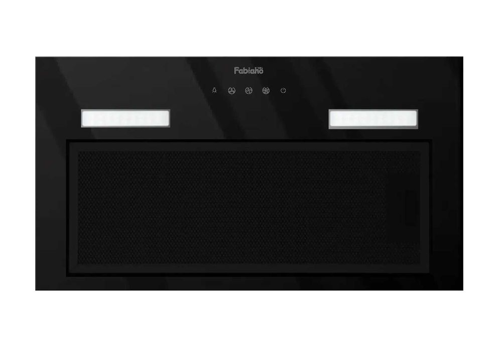 Витяжка повновбудована Fabiano Rino 60 Black glass