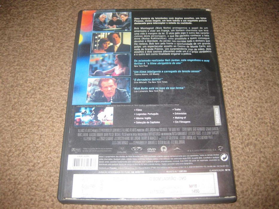 DVD "O Bom Ladrão" com Nick Nolte64563939089025121