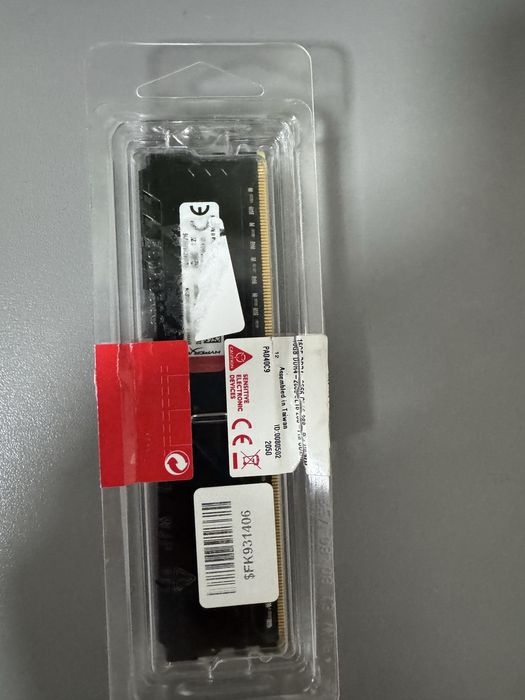 Оперативна памʼять Hyper Fury 16 gb 2666 DDR4 з радіатором