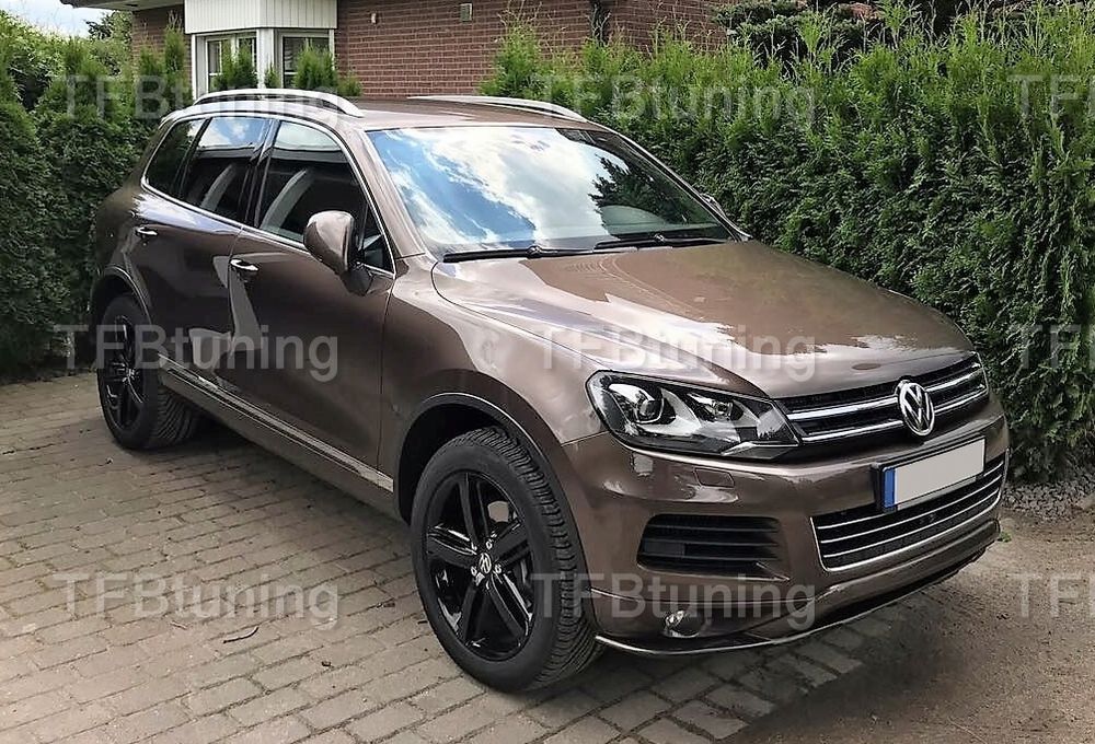 spoiler dokładka zderzaka przód touareg 7p 2010-2014 ver1 tfb tuning