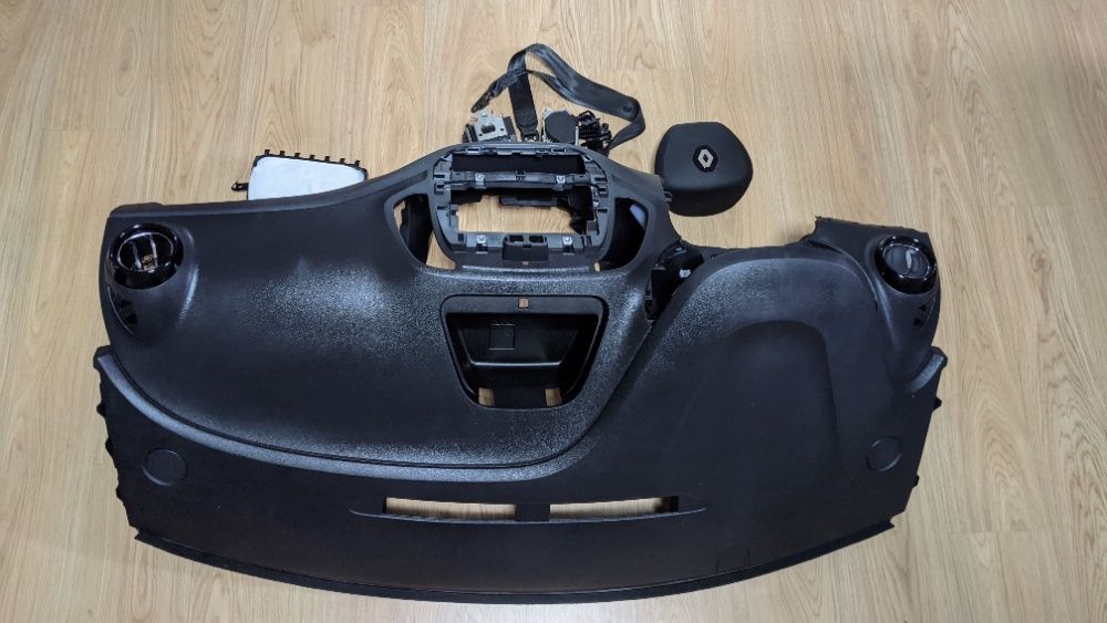 Conjunto Kit Airbags Tablier Renault Captur 1 2012/2017 Original