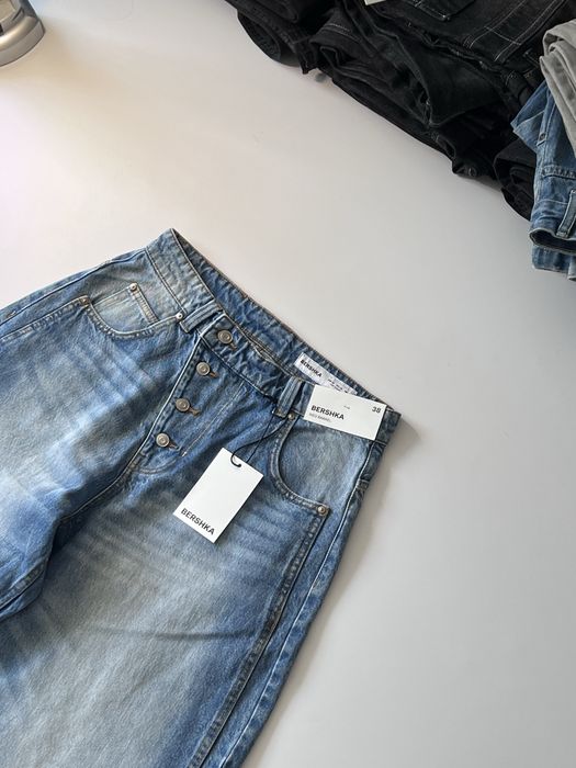 new BERSHKA baggy jeans нові широкі джинси