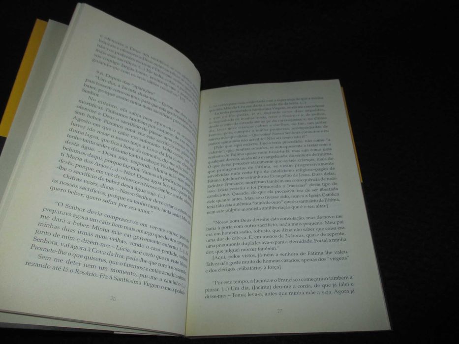 Livro Fátima Nunca Mais Padre Mário de Oliveira