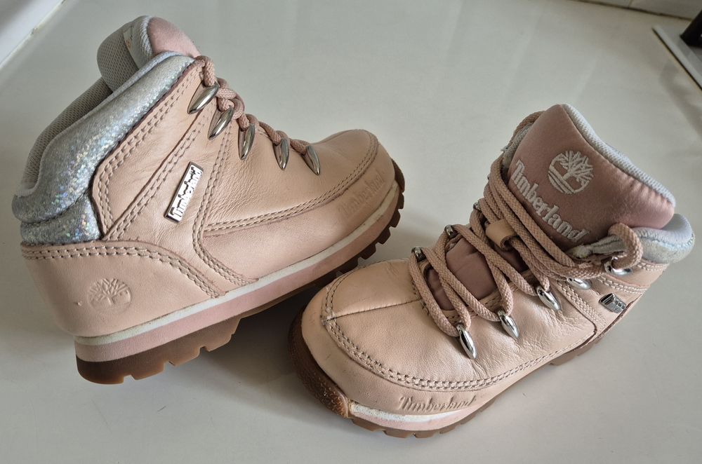 TIMBERLAND roz. 27 skóra naturalna trapery na dziewczynkę super stan