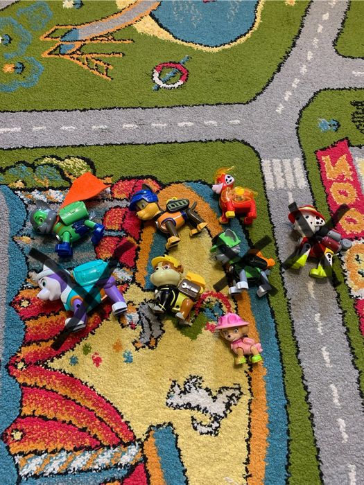 Дитячі іграшки щенячий патруль фігурки RAW Patrol щенки