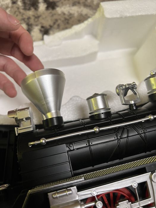 Велика іграшкова залізниця поїзд 420см