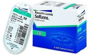 Soflens 38. B&L. Оригінальні. Контактні лінзи.