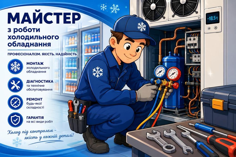 РЕМОНТ ХОЛОДИЛЬНИКА                                 м.Київ та передмістя.  Ремонт холодильников