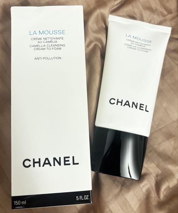 CHANEL LA MOUSSE Camellia 150 ml – oczyszczający krem-pianka